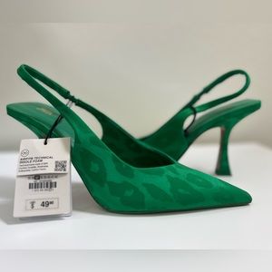 Zara Heel Sling-backs